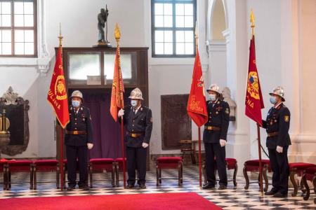FOTO Na Florjanovo nedeljo blagoslov gasilskega vozila PGD Stična 5